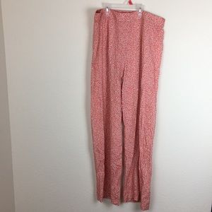 Artisan Ny Wide Leg Floral Pants XL
